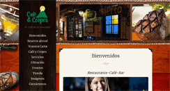 Desktop Screenshot of cafeycrepes.com